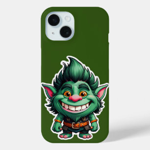 Happy Little Troll Chibi Illustration Case-Mate iPhone Hülle