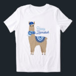 Happy Llamakah Funny Hanukkah Tri-Blend Shirt<br><div class="desc">Personalisiertes Hanukkah Design.</div>