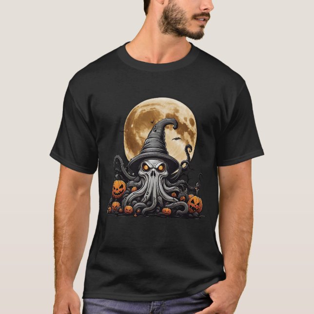 Happy Lovecraft Halloween #1 T-Shirt (Vorderseite)