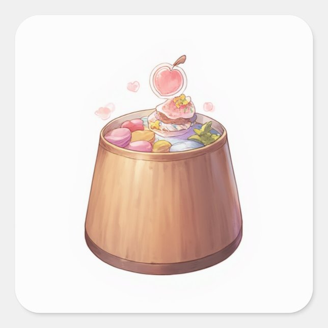 Happy Lover's Sticker (Vorderseite)