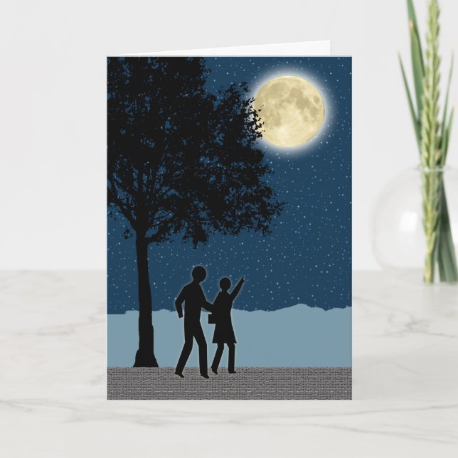 Happy Lunar New Year Couple Feiertagskarte (Vorderseite)