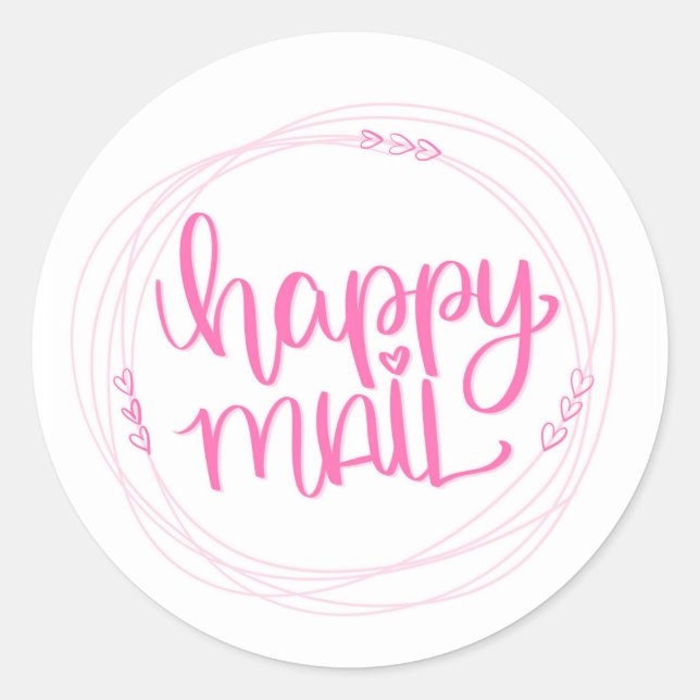 Happy Mail Stickers (Vorderseite)