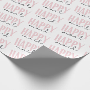 Happy Mail Wrapping Paper Geschenkpapier