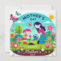 Happy Mama Day Print Design