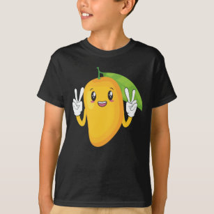 Happy Mango Sommer Obst Lover T-Shirt