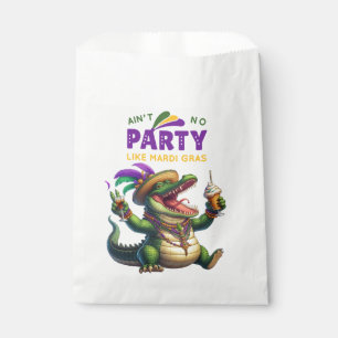 Happy Mardi Gras Alligator Geschenktütchen