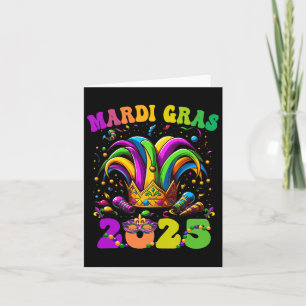 Happy Mardi Gras Carnival Mardi Gras 2025 Jester O Karte