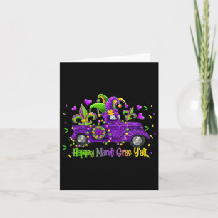 Happy Mardi Gras Y'all Truck Leopard Mardi Gras Bo Karte