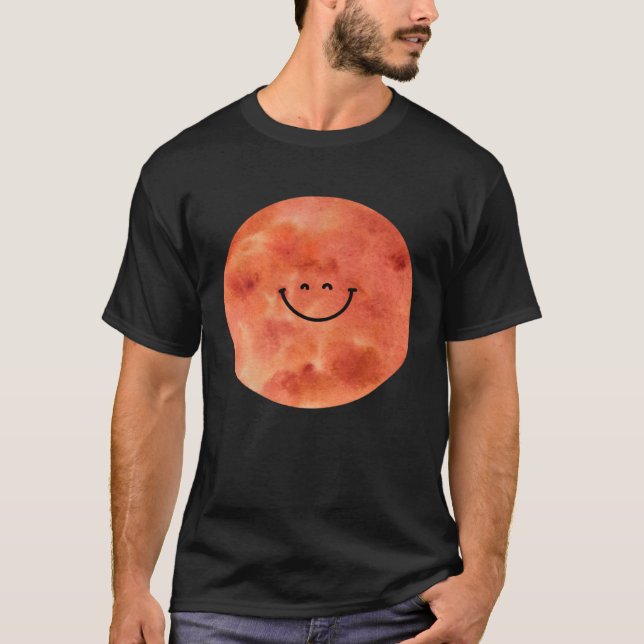 Happy Mars Planet  Cute  Astronomy T-Shirt (Vorderseite)