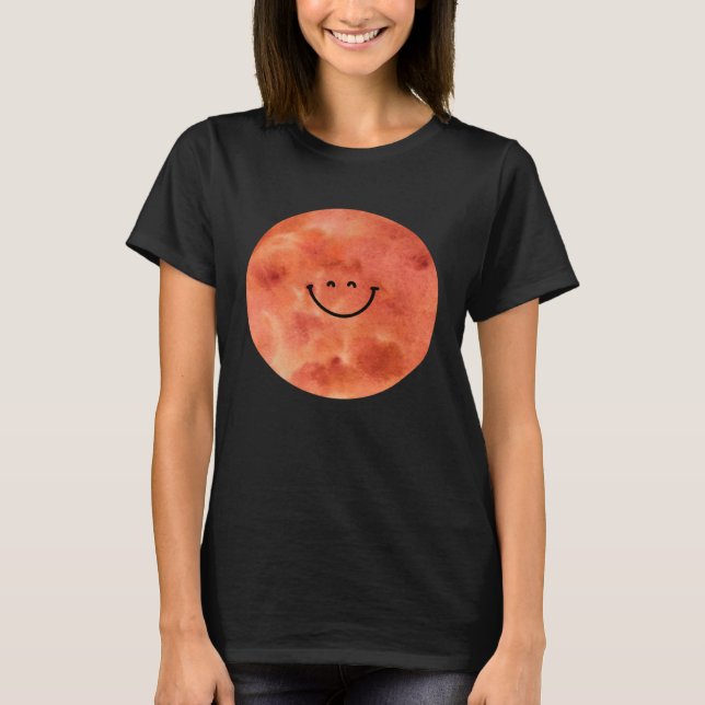 Happy Mars Planet  Cute  Astronomy T-Shirt (Vorderseite)