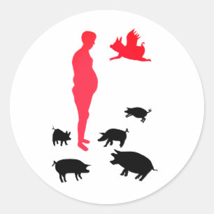 Happy Meal Vegeterian Sticker The Farm