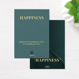 Happy Meaningful Earring Juwelier Display Card