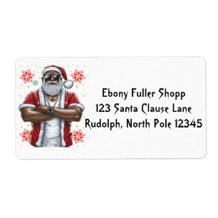 Happy Melanin Christmas Merry X-mas Black Sista