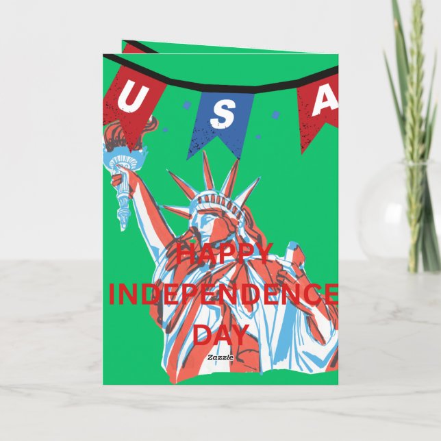 HAPPY MEMORIAL DAY KARTE (Rückseite)