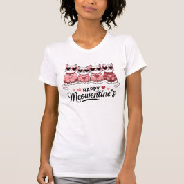 Happy Meowentine's Cat Lover T-Shirt