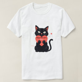 Happy Mew Jahr 2025 lustige Katze neues Jahr T-Shirt