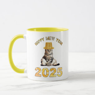 Happy Mew Year 2025 Tasse