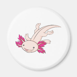 Happy Mexican Axolotl Magnet