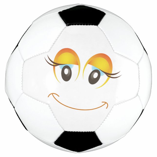 HAPPY MIRL FACE FUßBALL (Vorderseite)