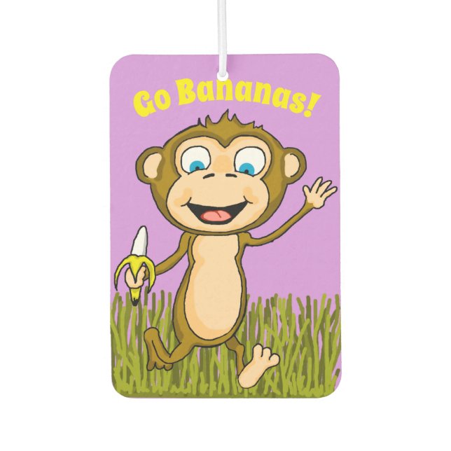 Happy Monkey Air Freshener Autolufterfrischer (Vorderseite)