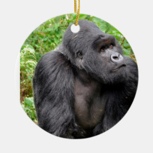 Happy Monkey Keramikornament