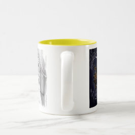 Happy Monster Happy Garden Zweifarbige Tasse