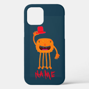 HAPPY MONSTER MIT HAT INDIVIDUELLE NAME IPHONE 12 Case-Mate iPhone HÜLLE