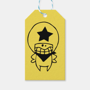 HAPPY MONSTER SHERIFF-Geschenkmarke Geschenkanhänger