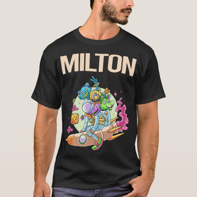 Happy Monsters - Milton T-Shirt (Vorderseite)