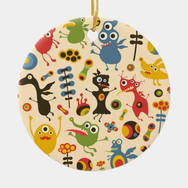 Happy Monsters Ornament (Vorne)