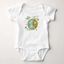 Happy Moon Baby Bodysuit