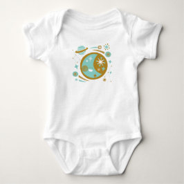 Happy Moon Baby Bodysuit Strampler