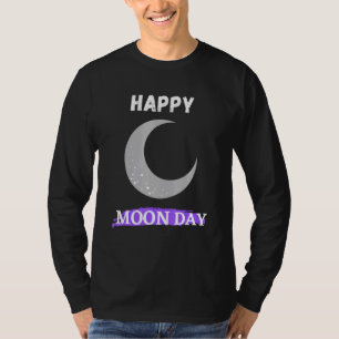 Happy Moon Day Moon Moonstone bis zum Mond Baby T-Shirt