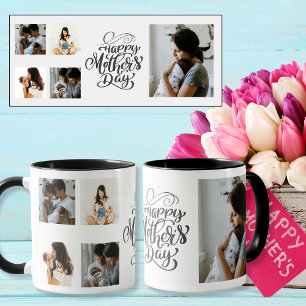 Happy Mother Day 5 Custom Fotos Tasse