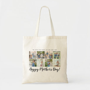 Happy Mother Day 8 Foto Custom Tragetasche