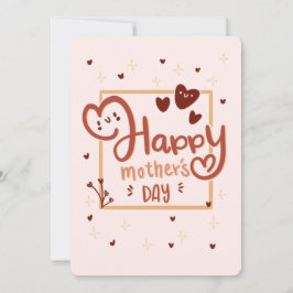 Happy Mother Day Card Dankeskarte