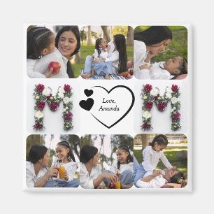 Happy Mother Day Custom Foto Magnet