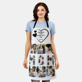 Happy Mother Day Floral Custom Foto Schürze