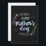 Happy Mother Day Floral Rainbow Colors Einladung<br><div class="desc">Eine perfekte Geschenkidee für eine Mama Papa Ehefrau Ehemann Braut Freund Freundin Großvater Papa Großmutter mama Bruder Freund Freunde beste Freundin beste Freundinnen. Ideal für halben Zeitraum Geburtstag Jahrestag Weihnachten Hochzeit feiern Hochzeit Paar Beziehung Freundschaft.</div>