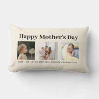 Happy Mother Day Mama Biege Script Foto Keepake