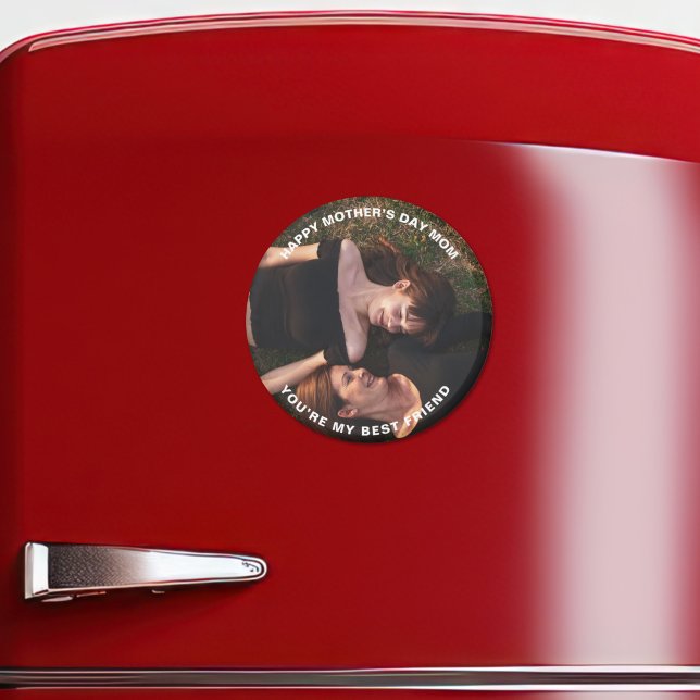 Happy Mother Day Mama - Mein bester Freund Custom  Magnet (Von Creator hochgeladen)