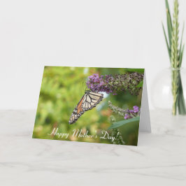 Happy Mother Day Monarch Butterfly Card Karte