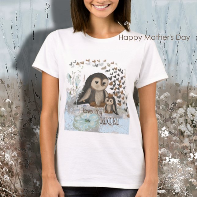 Happy Mother-Day-Pinguin T-Shirt (Von Creator hochgeladen)
