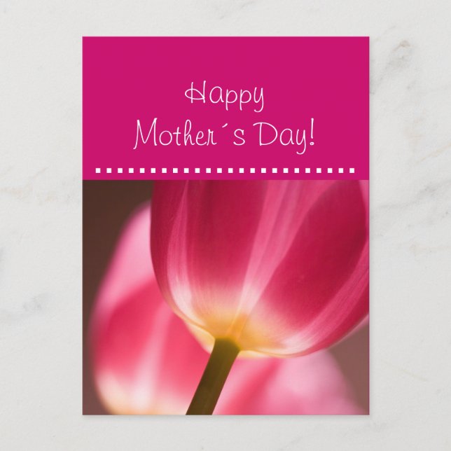 Happy Mother Day Postcard Postkarte (Vorderseite)