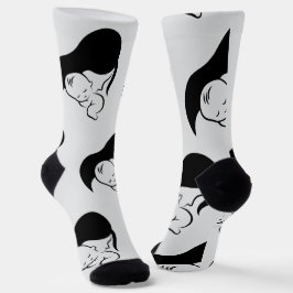 Happy Mother Day Socken