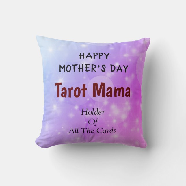 Happy Mother Day Tarot Mama Design Kissen (Vorderseite)