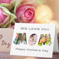 Happy Mother Day-We Liebe Sie-Foto Name
