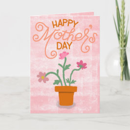 Happy Mother’s Day – Bright Floral Abstract Karte