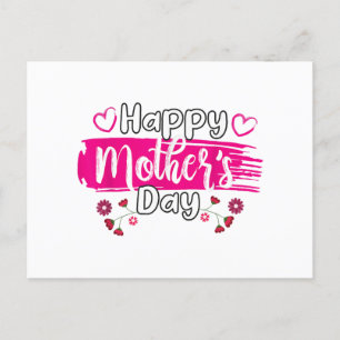Happy Mother's Day 2025 Tshirt for Women Mama Gran Feiertagspostkarte