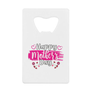 Happy Mother's Day 2025 Tshirt for Women Mama Gran Geldbeutel Flaschenöffner